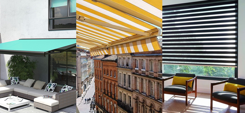 Stores intérieurs et extérieurs - Cafeutral Toulouse